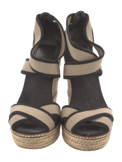 Tory Burch Canvas Printed Espadrilles