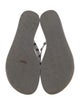 Tory Burch Leather Printed Flip Flops