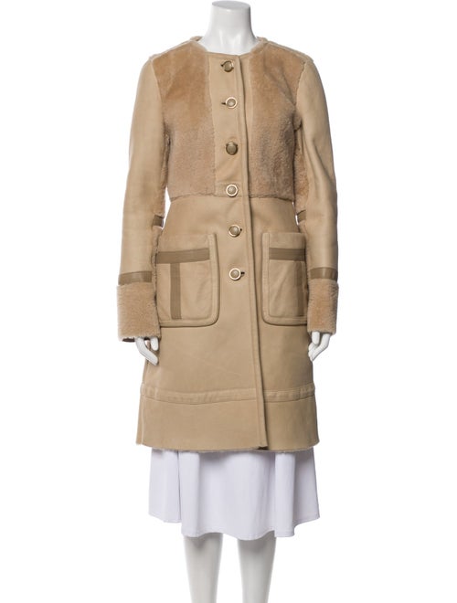 Tory Burch Lamb Fur Fur Coat