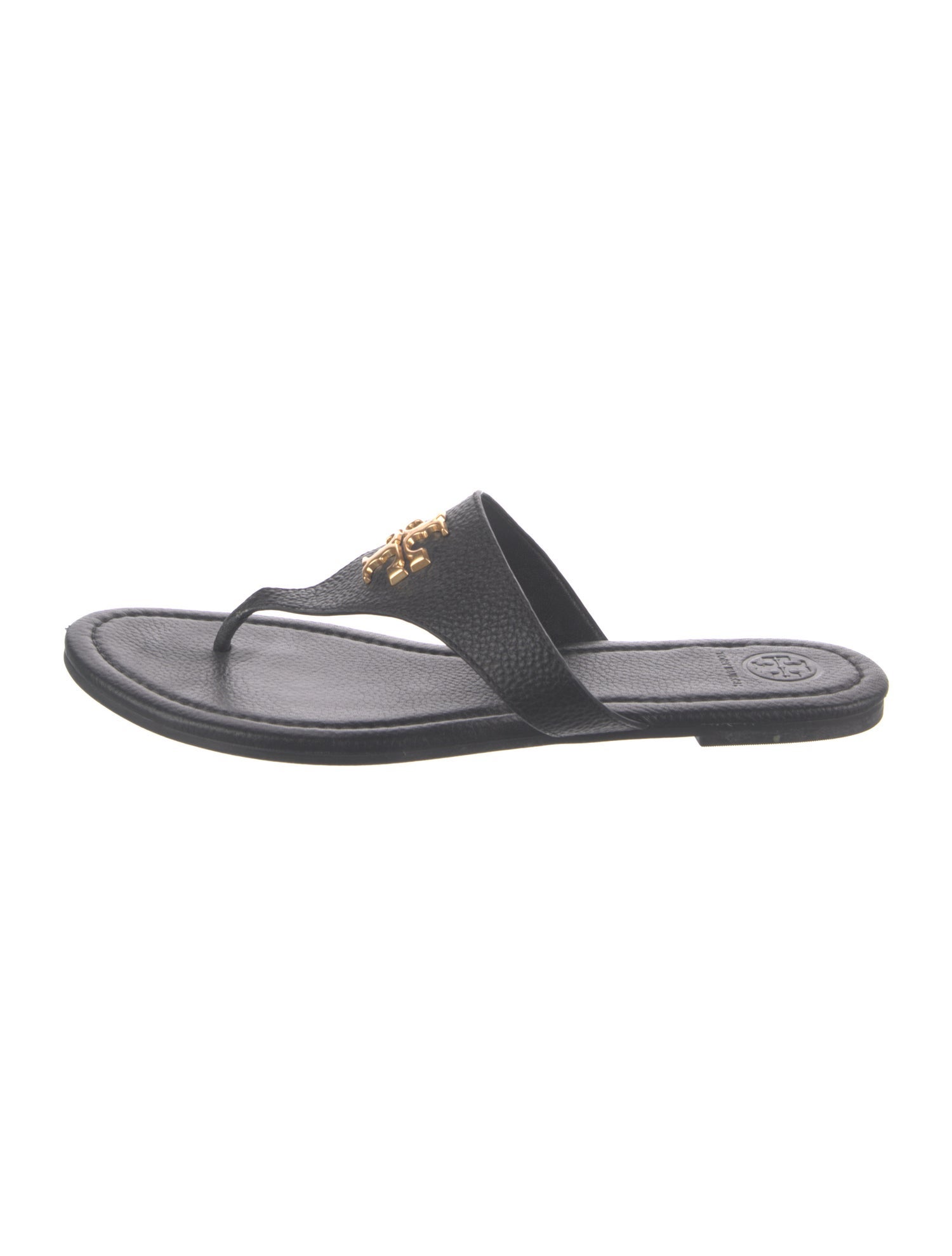 Tory Burch Leather Flip Flops