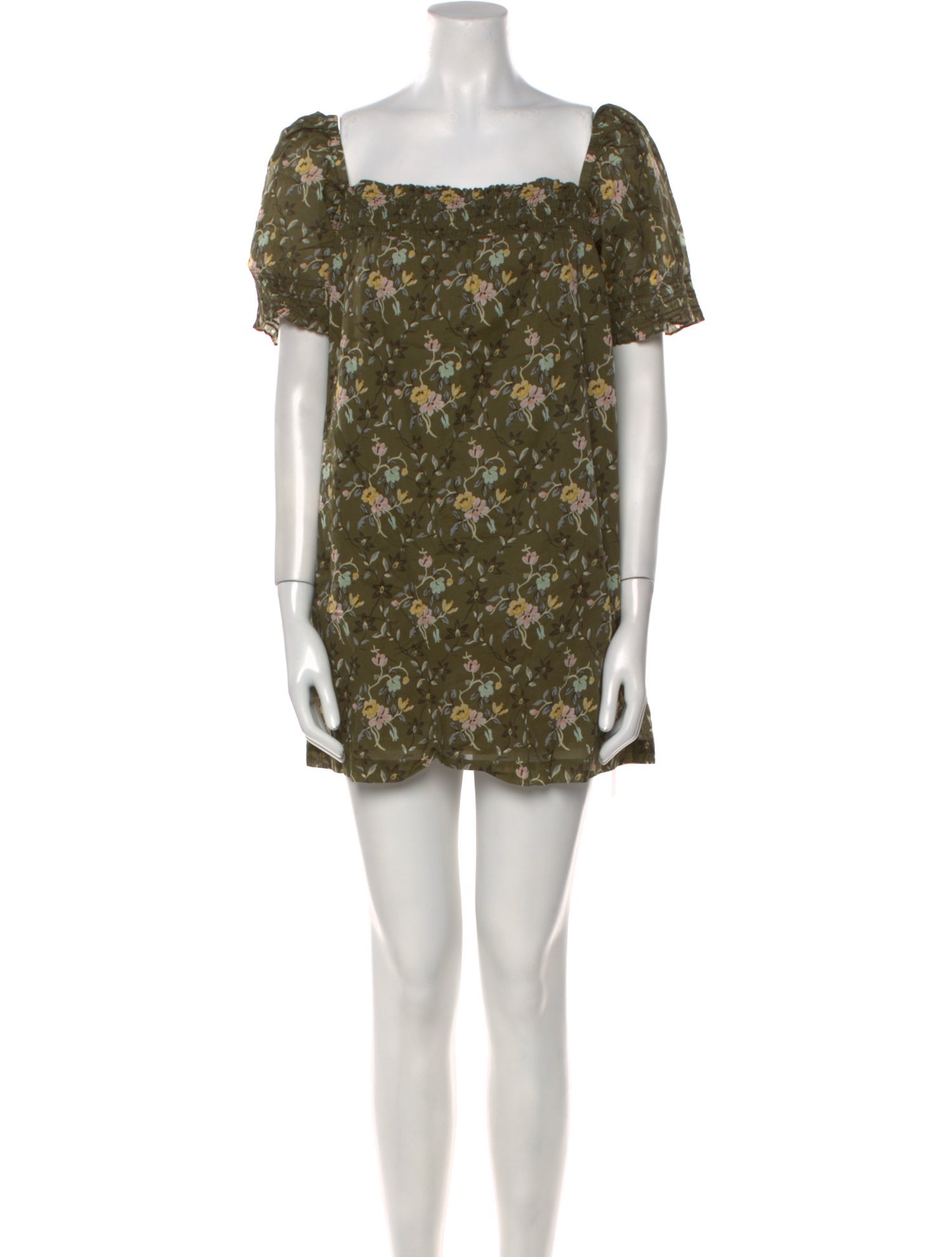 Tory Burch Floral Print Mini Dress