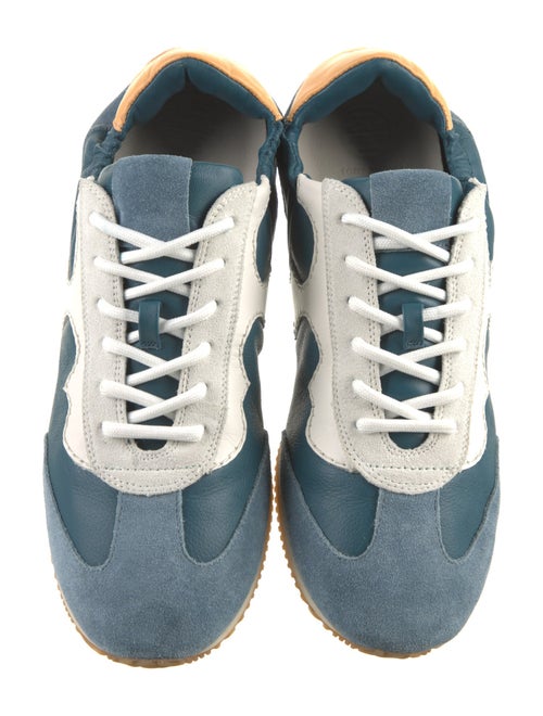 Tory Burch Leather Leather Trim Embellishment Sneakers