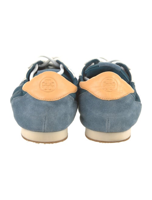 Tory Burch Leather Leather Trim Embellishment Sneakers