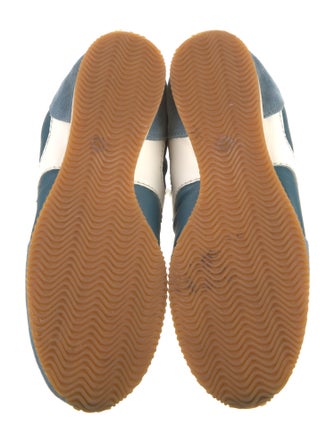 Tory Burch Leather Leather Trim Embellishment Sneakers