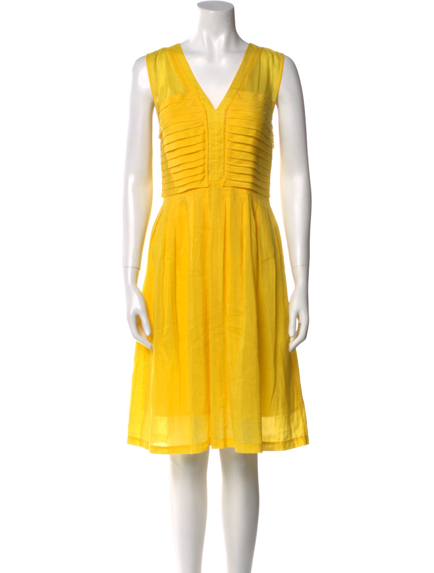 Tory Burch V-Neck Knee-Length Dress