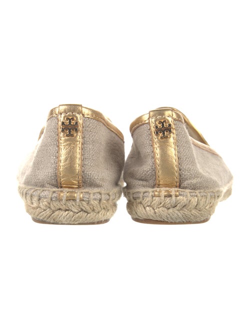 Tory Burch Canvas Studded Accents Espadrilles