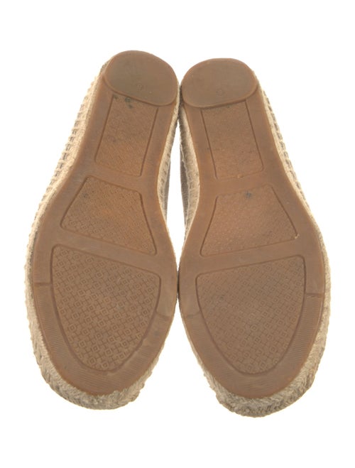 Tory Burch Canvas Studded Accents Espadrilles