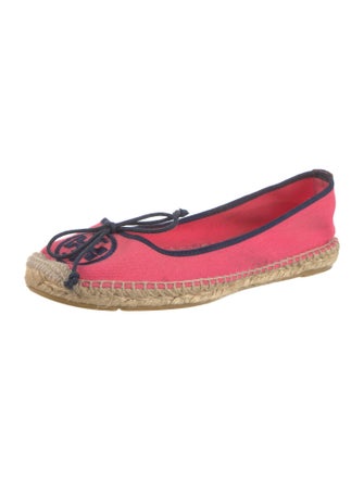 Tory Burch Canvas Graphic Print Espadrilles