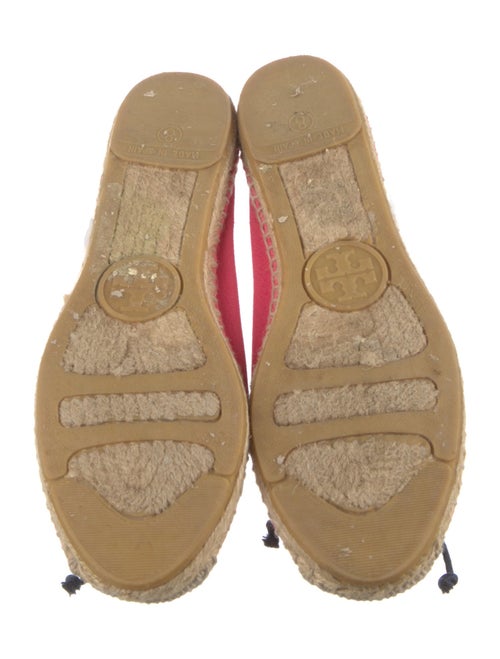 Tory Burch Canvas Graphic Print Espadrilles