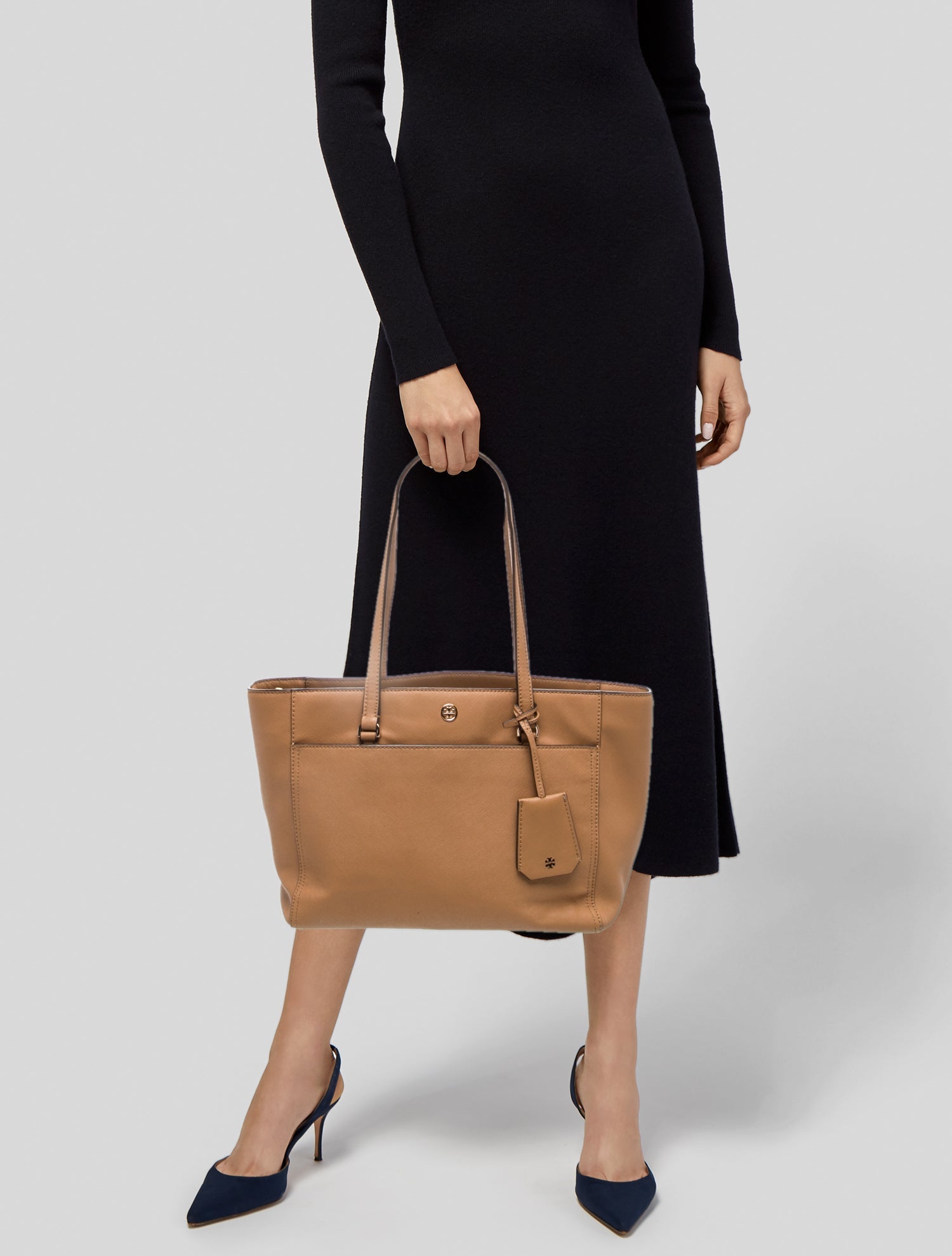 Tory Burch Saffiano Leather Tote