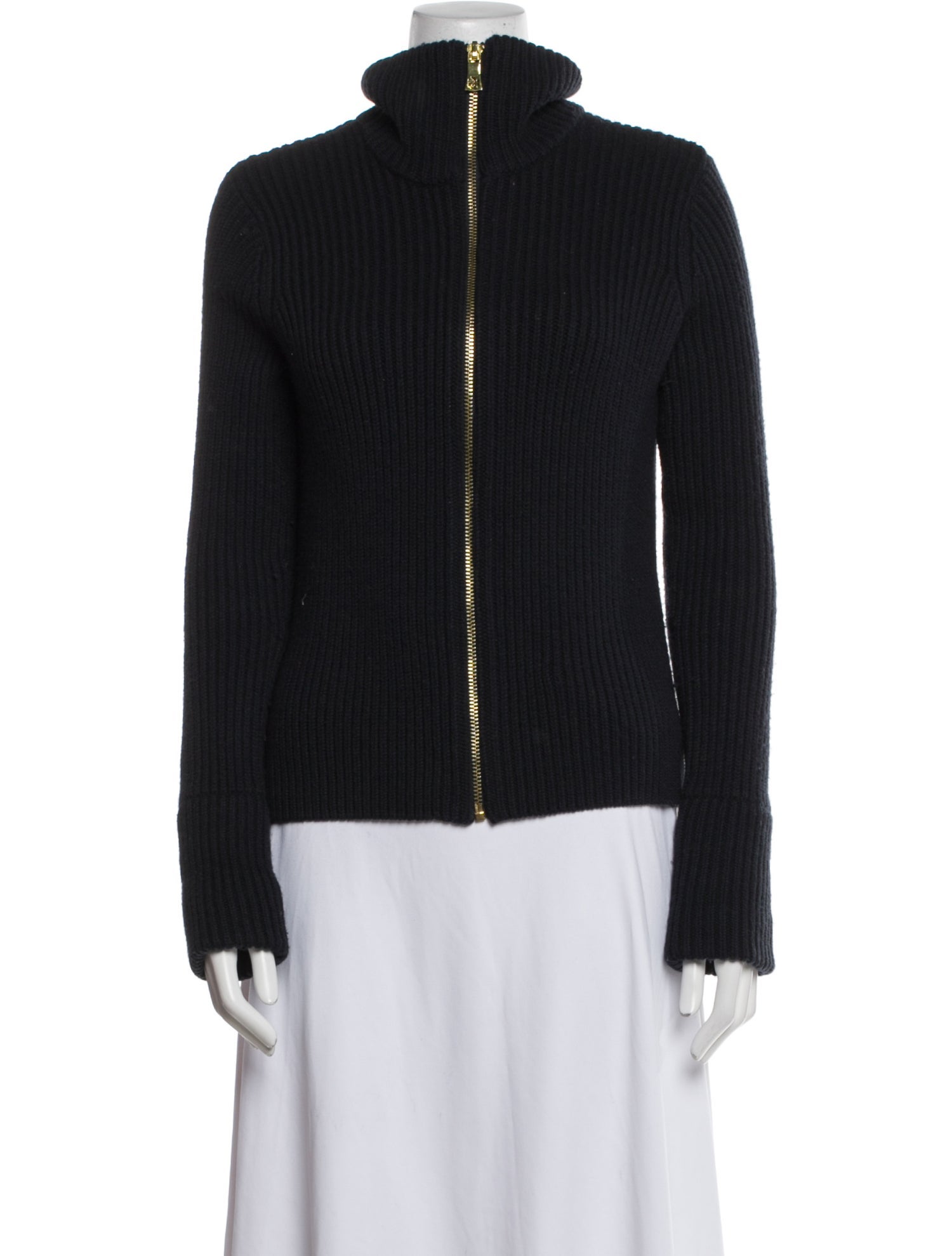 Tory Burch Wool Mock Neck Sweater