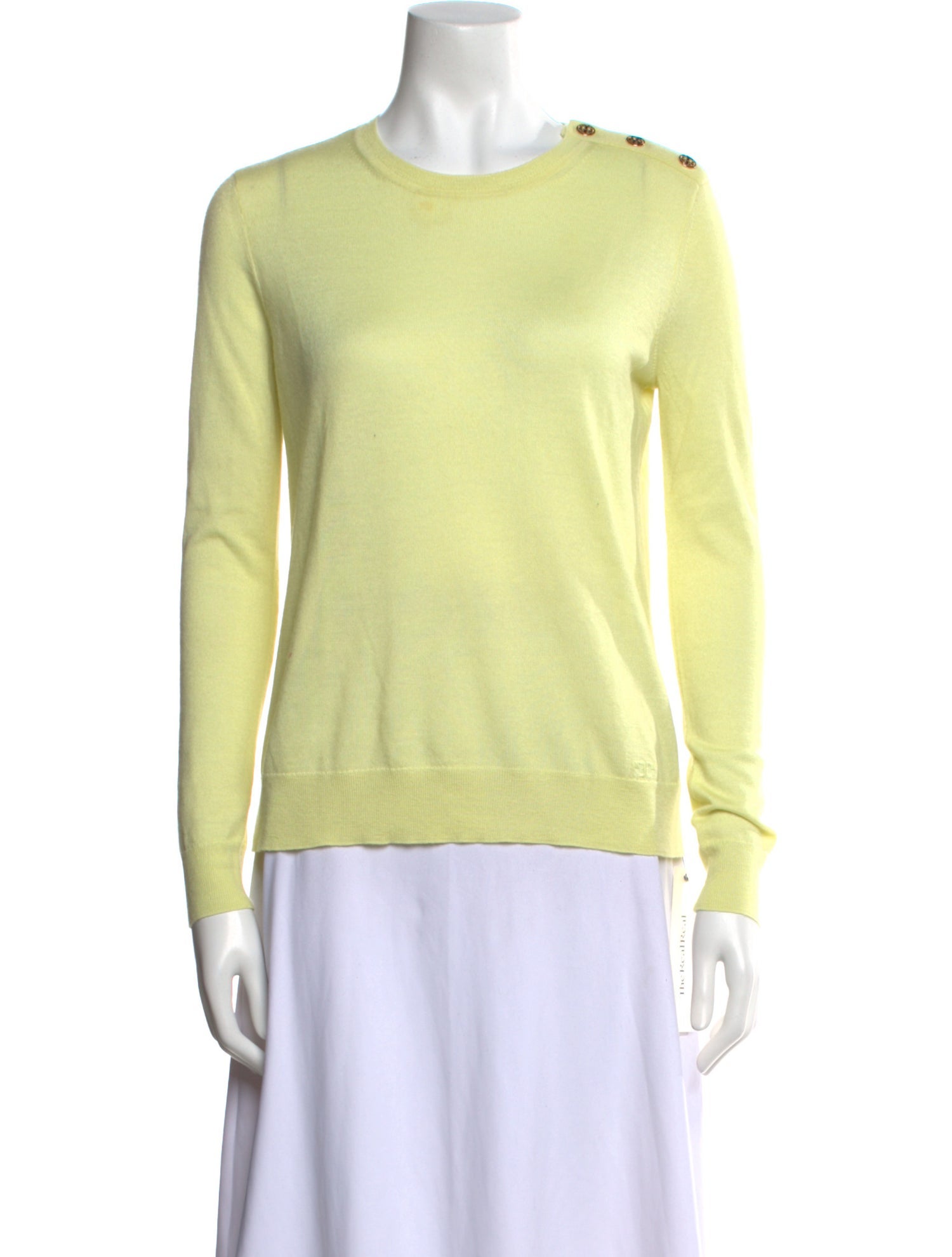 Tory Burch Cashmere Crew Neck Sweater