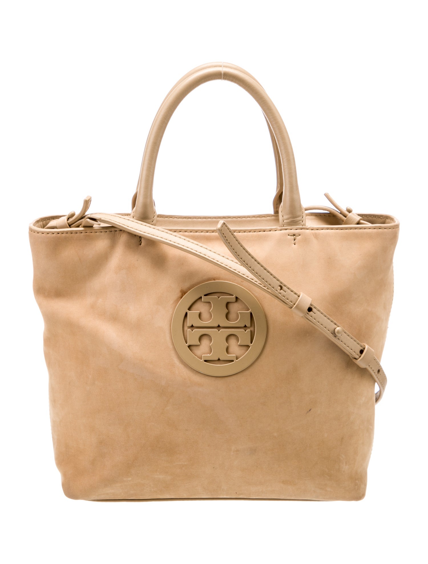 Tory Burch Suede Top Handle Bag