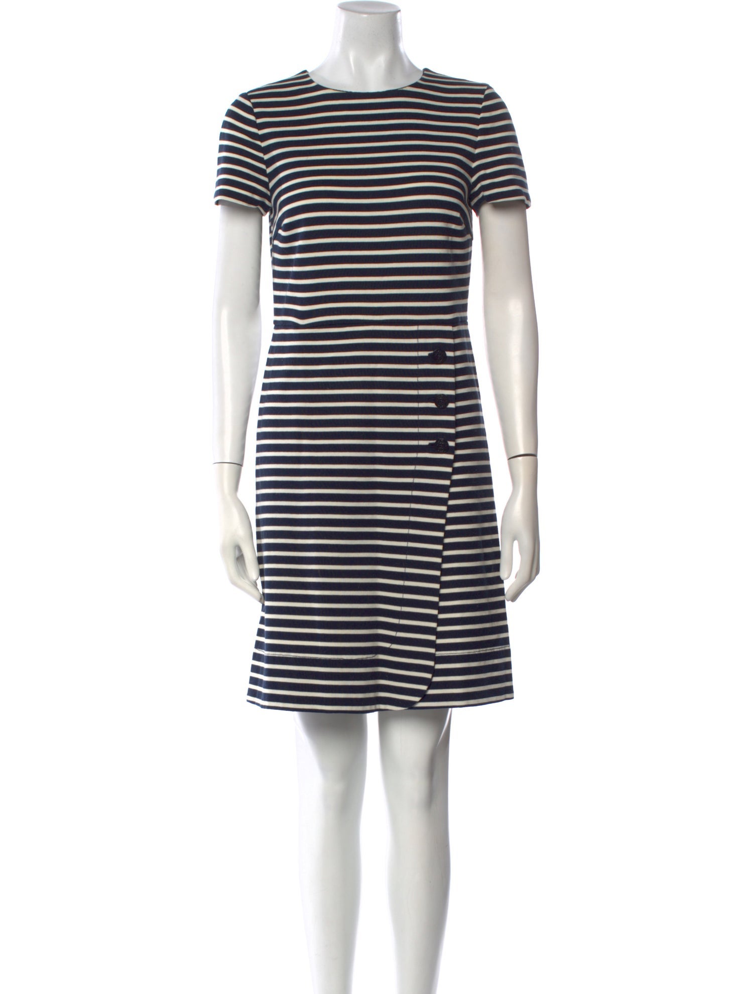Tory Burch Striped Mini Dress