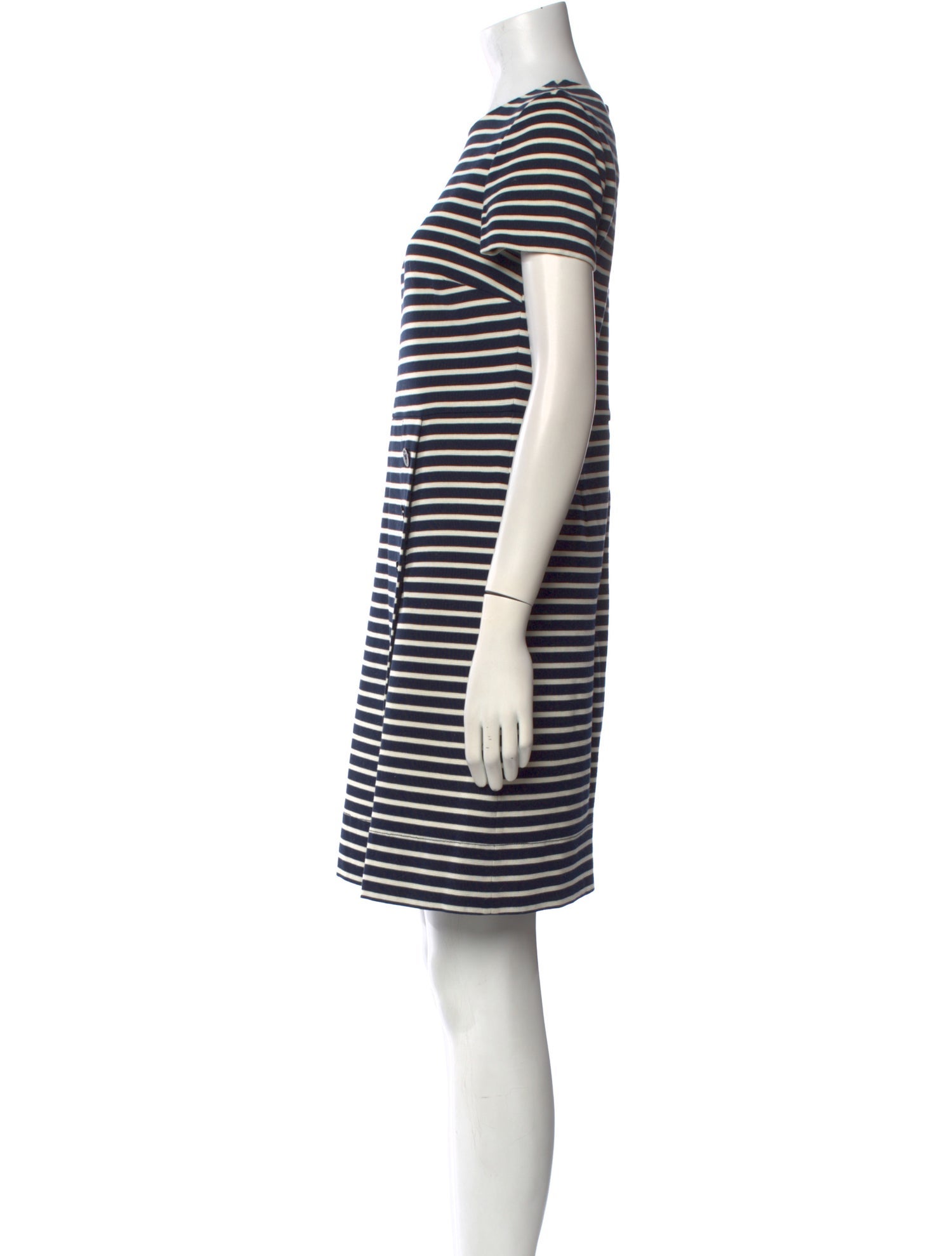 Tory Burch Striped Mini Dress