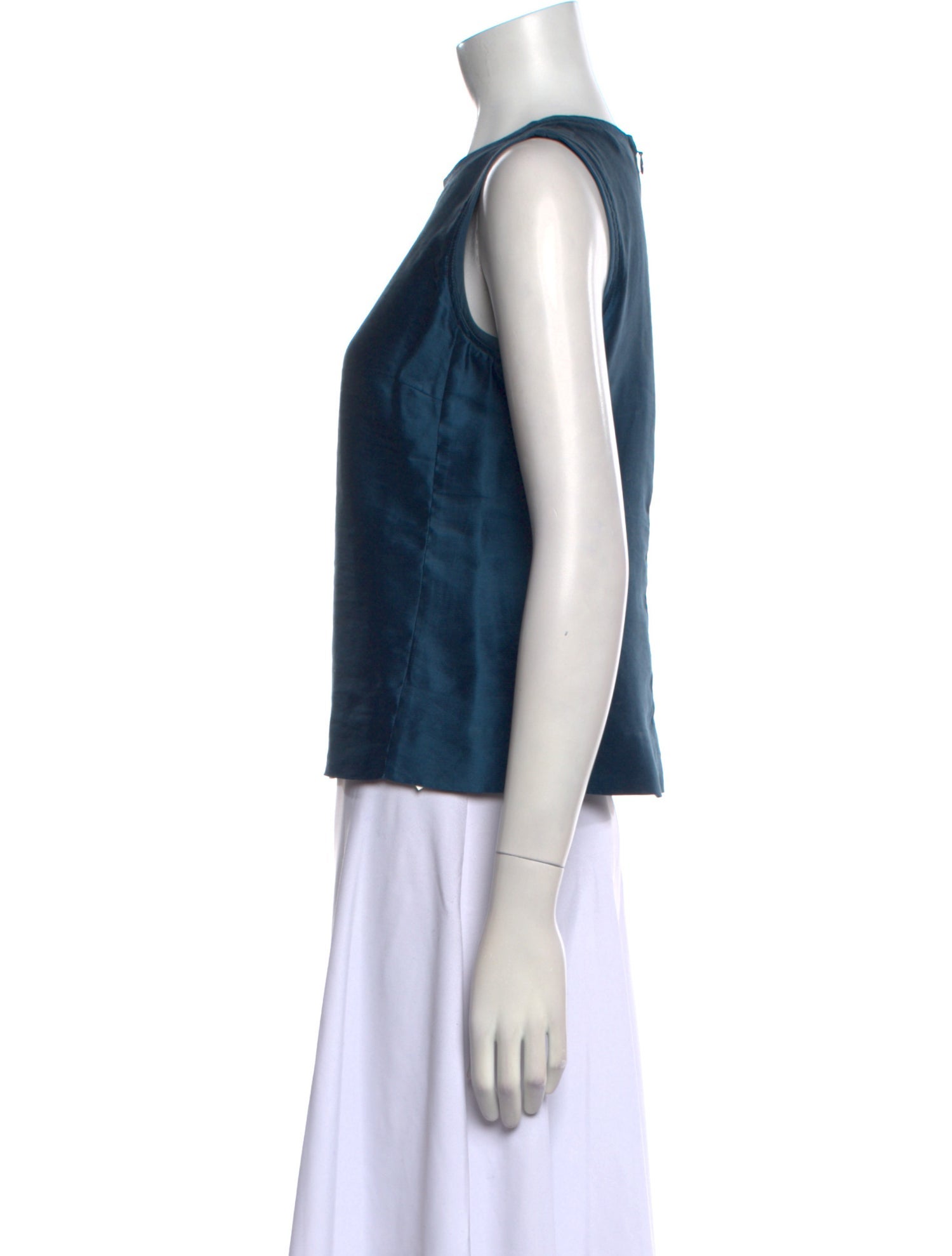 Tory Burch Silk Crew Neck Top