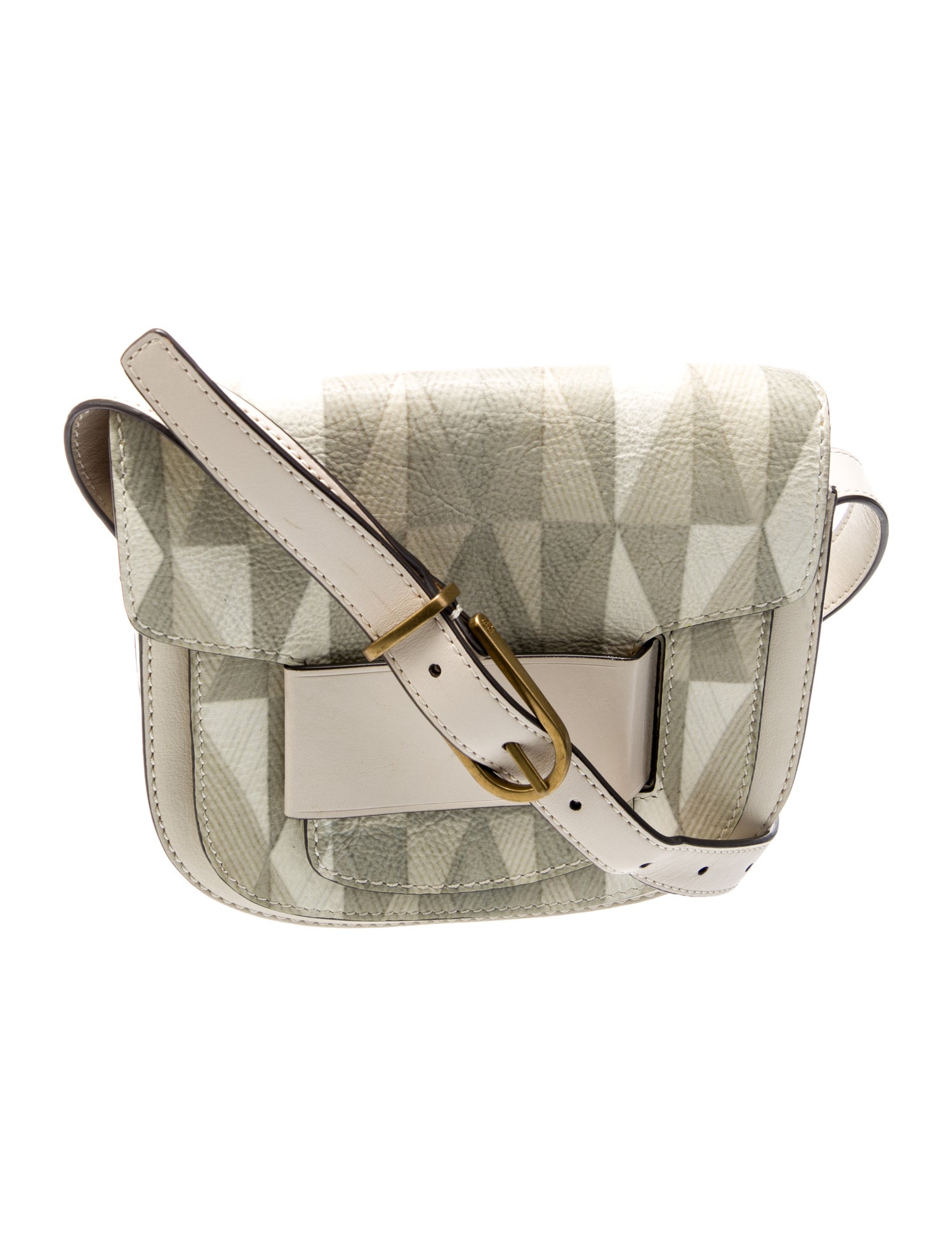 Tory Burch Leather Messenger Bag