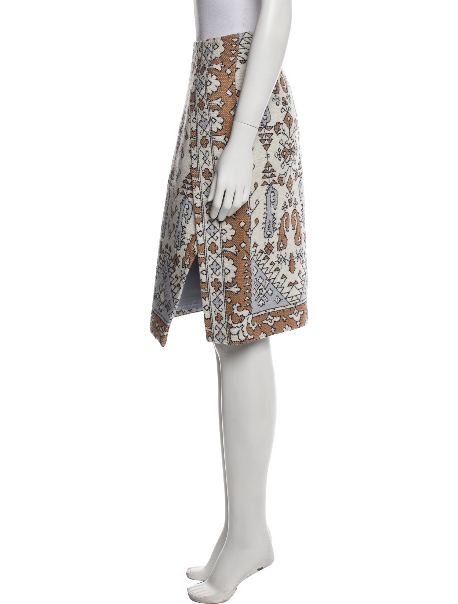 Tory Burch Printed Knee-Length Skirt