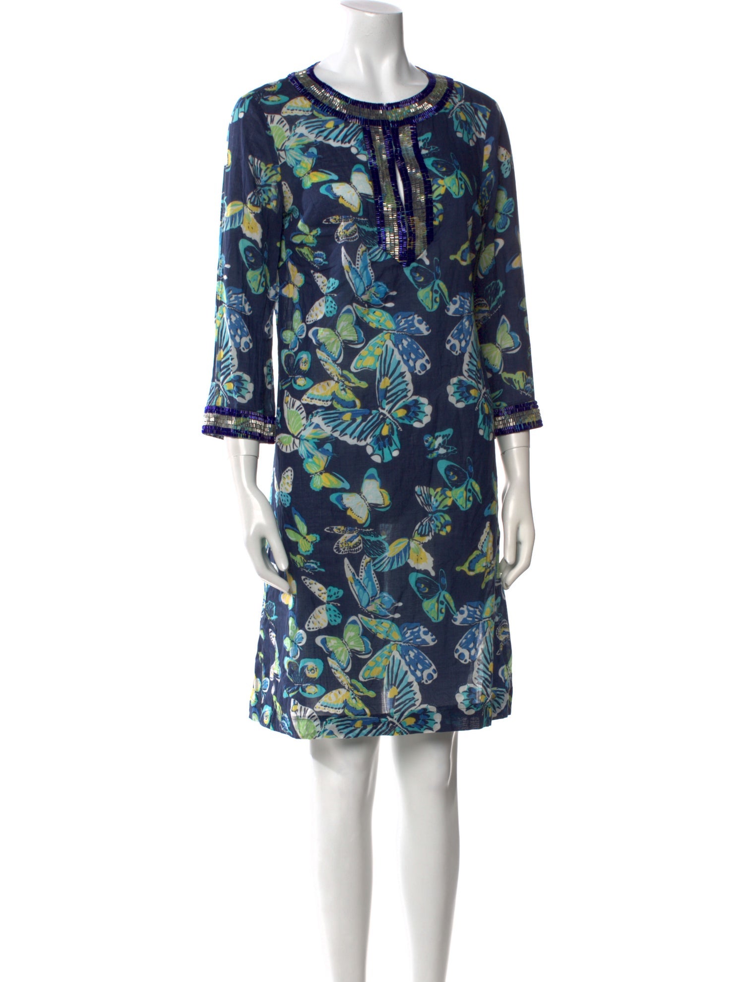 Tory Burch Printed Mini Dress