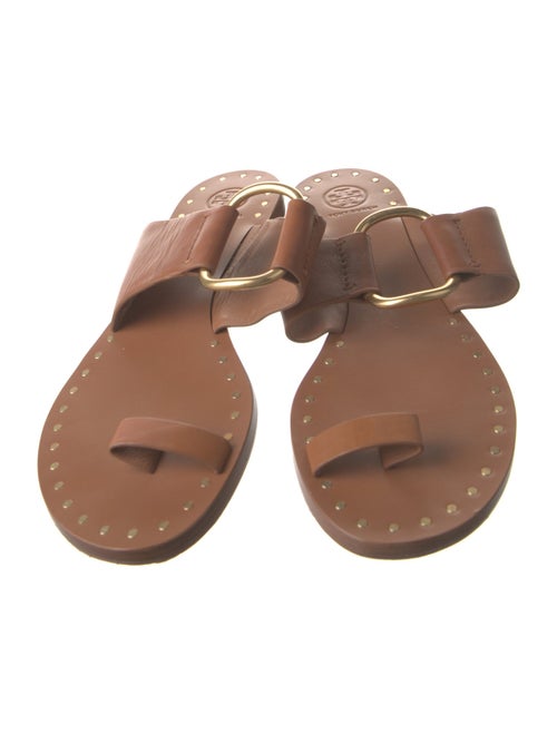 Tory Burch Leather Slides