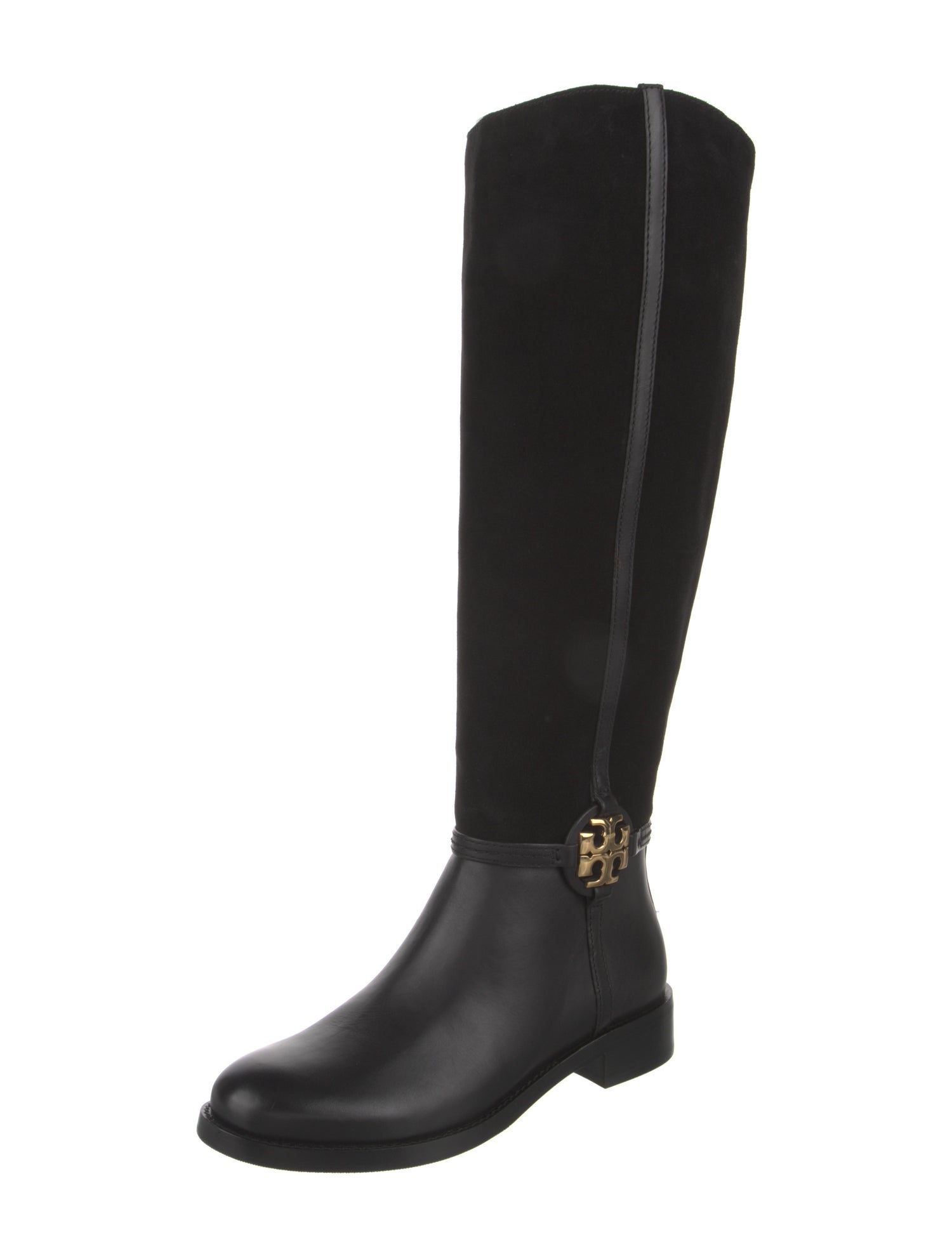 Tory Burch Suede Riding Boots