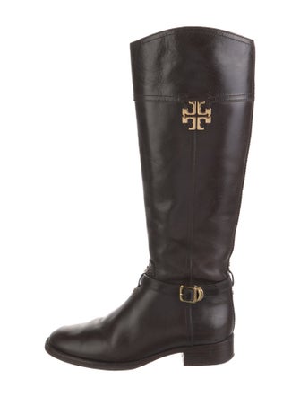 Tory Burch Leather Riding Boots