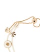 Tory Burch Leather & Enamel Kira Slider Bracelet