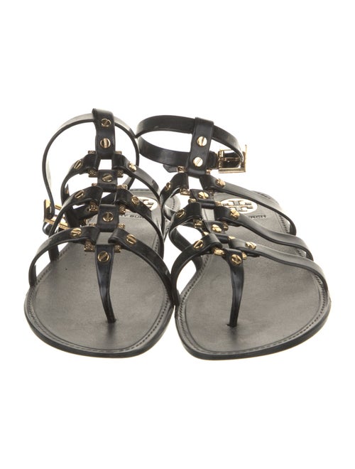 Tory Burch Rubber Studded Accents Gladiator Sandals