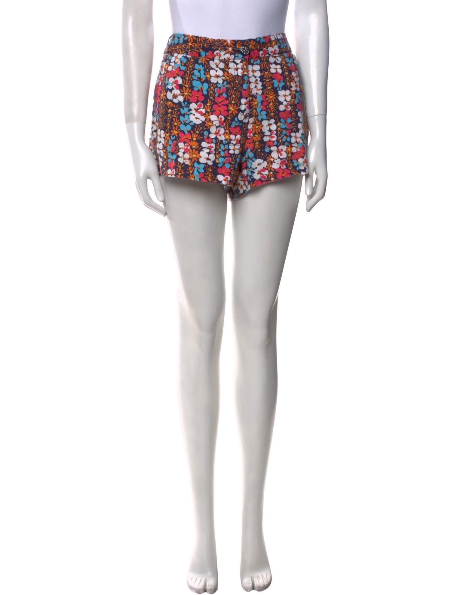 Tory Burch Linen Mini Shorts