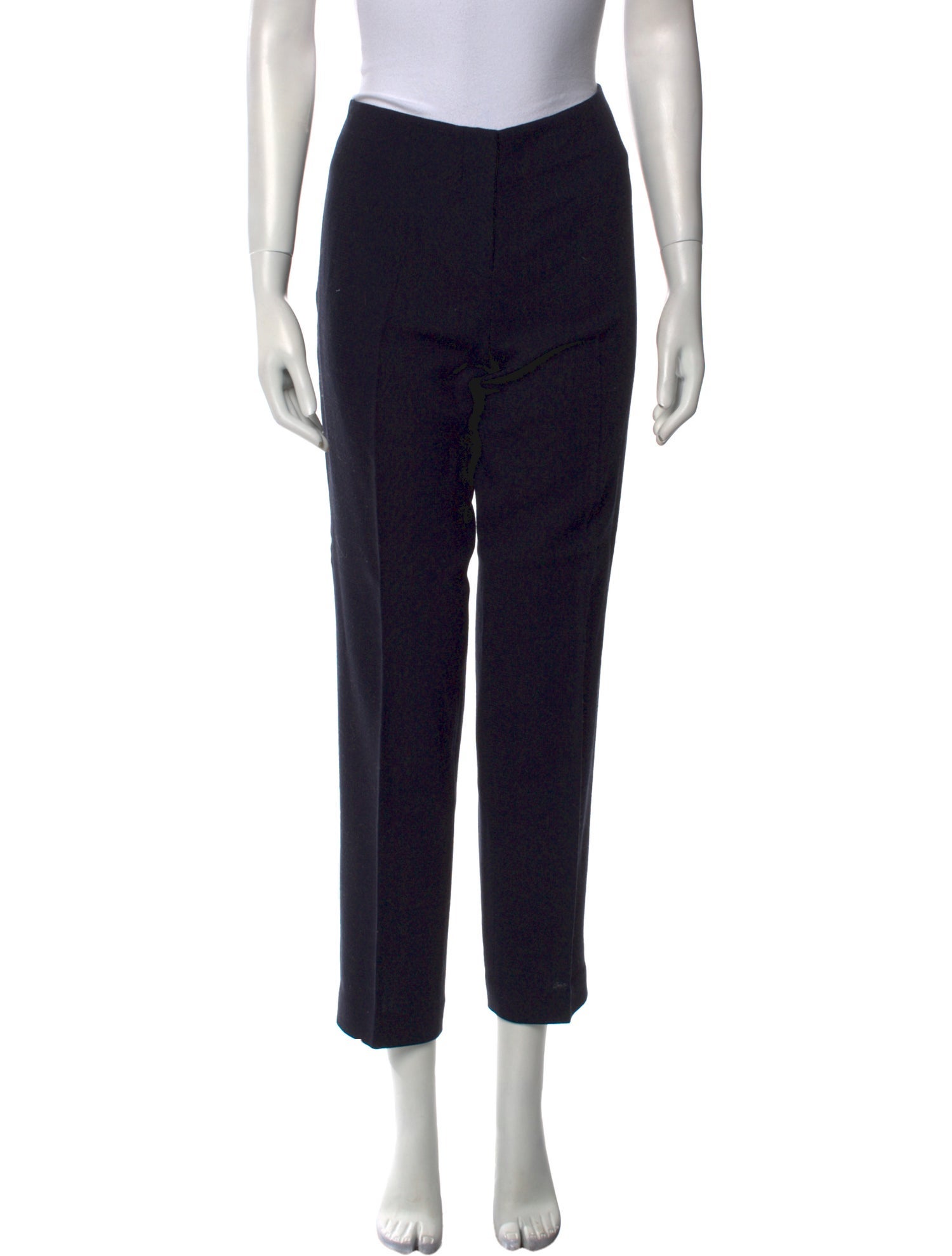 Tory Burch Wool Straight Leg Pants