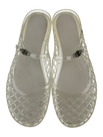 Tory Burch PVC Cutout Accent Mary Jane Flats
