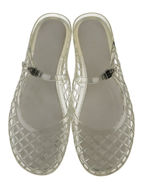Tory Burch PVC Cutout Accent Mary Jane Flats