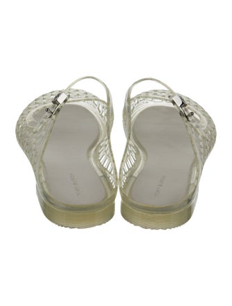 Tory Burch PVC Cutout Accent Mary Jane Flats