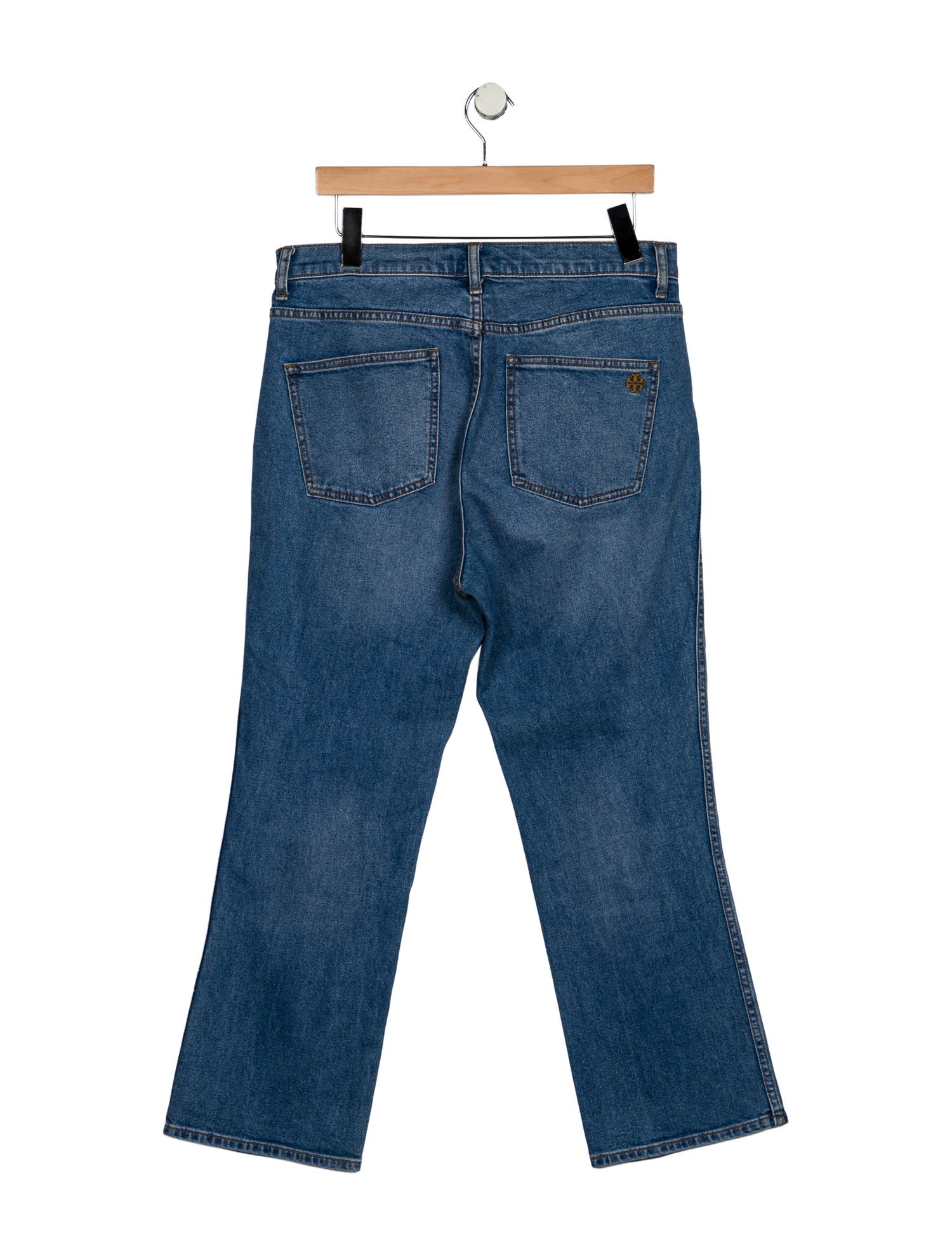 Tory Burch High-Rise Wide Leg Jeans