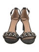 Tory Burch Suede Crystal Embellishments Sandals