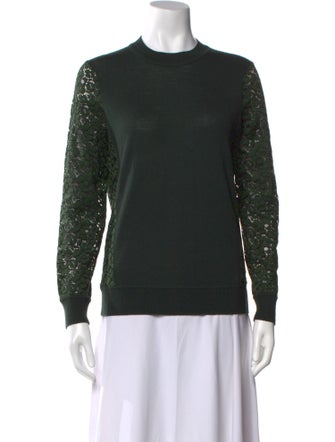 Tory Burch Merino Wool Crew Neck Sweater