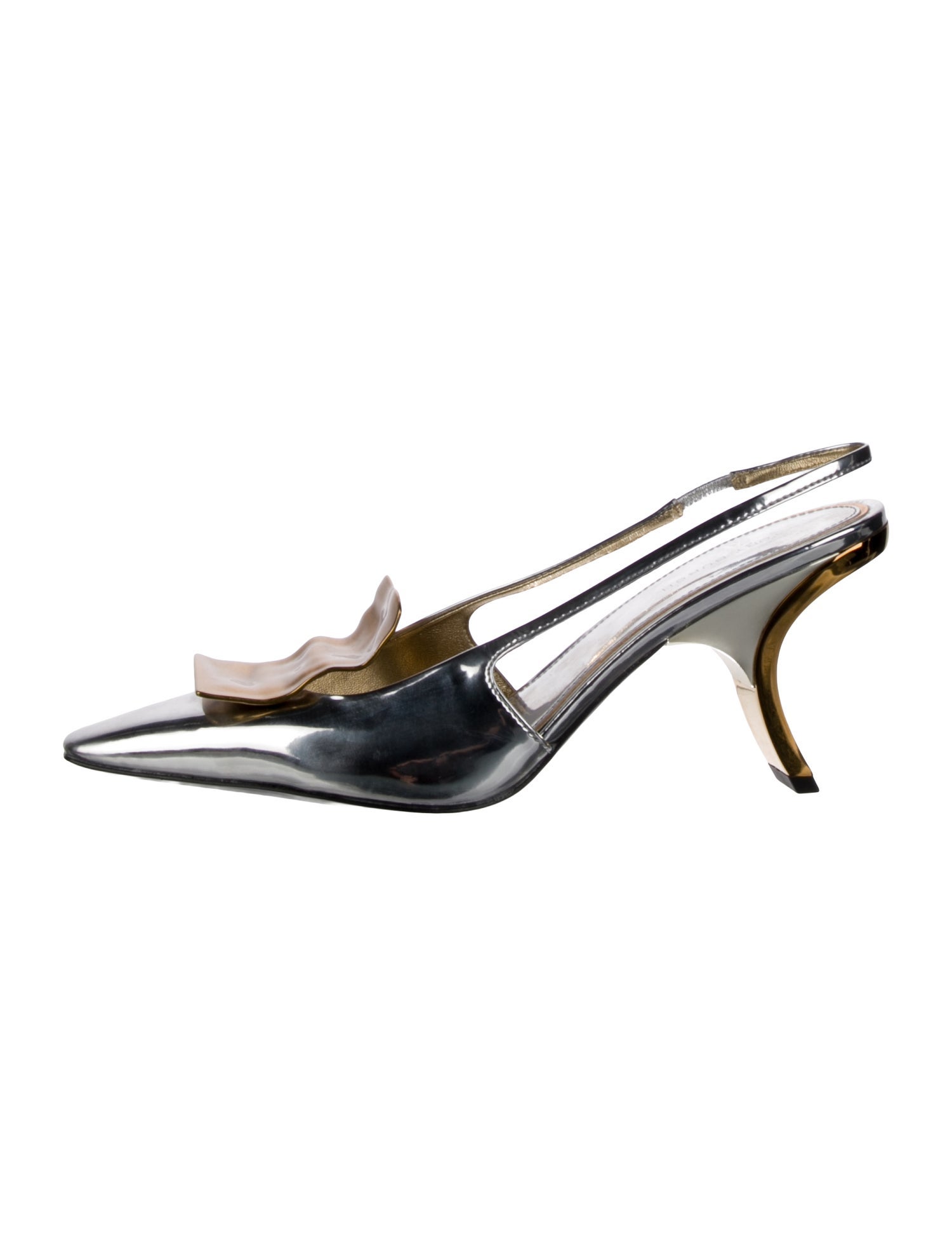 Tory Burch Patent Leather Slingback Pumps