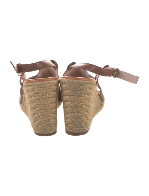 Tory Burch Leather Espadrilles