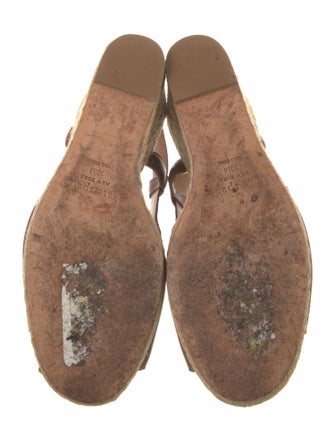 Tory Burch Leather Espadrilles