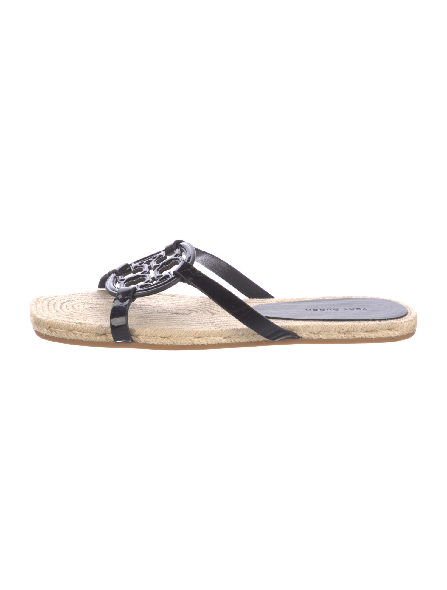 Tory Burch Patent Leather Espadrilles