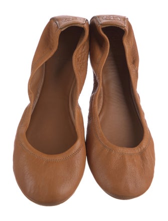 Tory Burch Leather Ballet Flats
