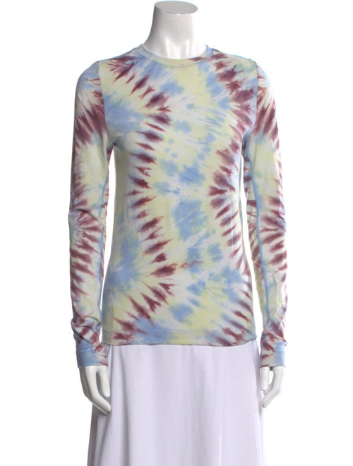 Tory Burch Nylon Tie-Dye Print Sweatshirt