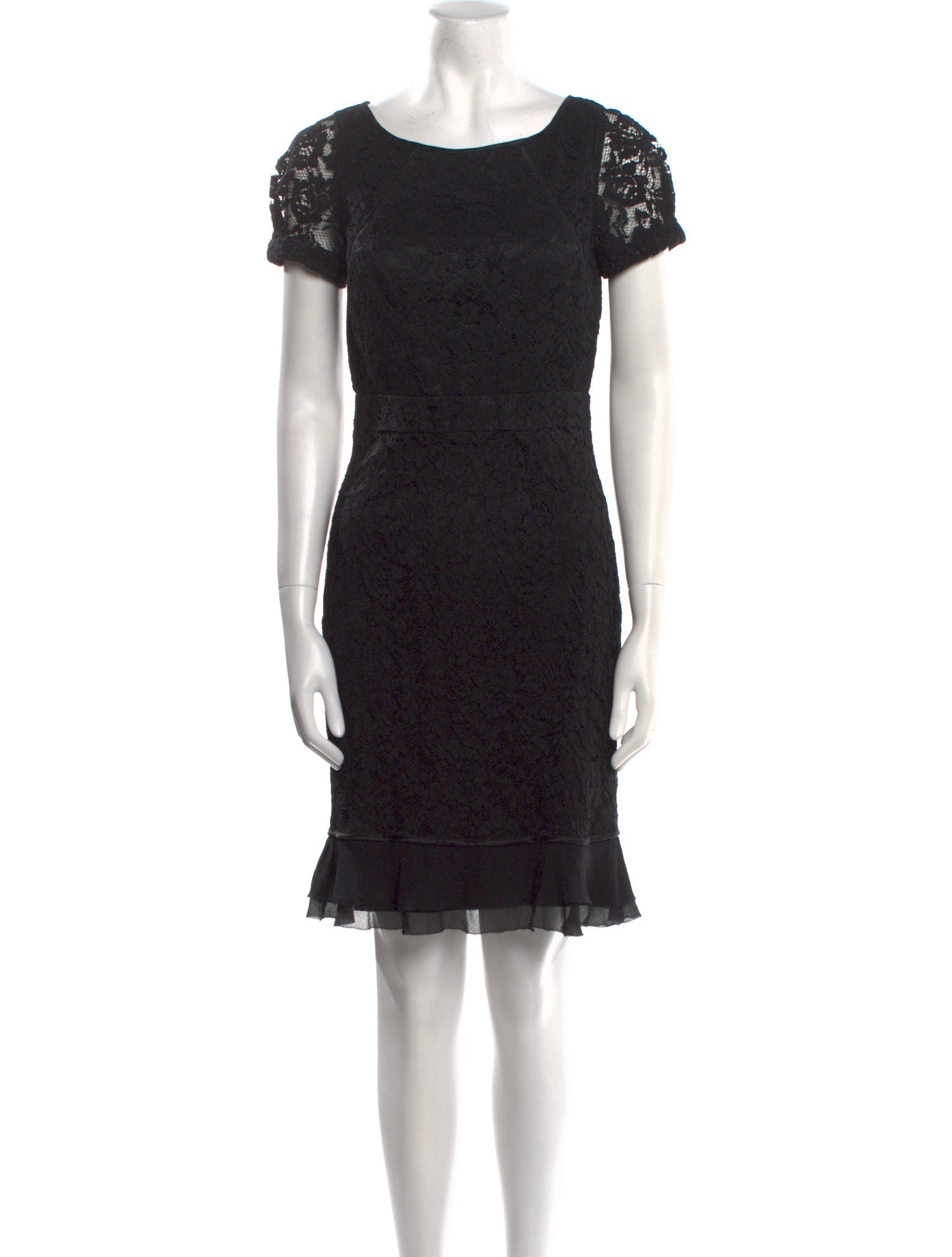 Tory Burch Lace Pattern Mini Dress
