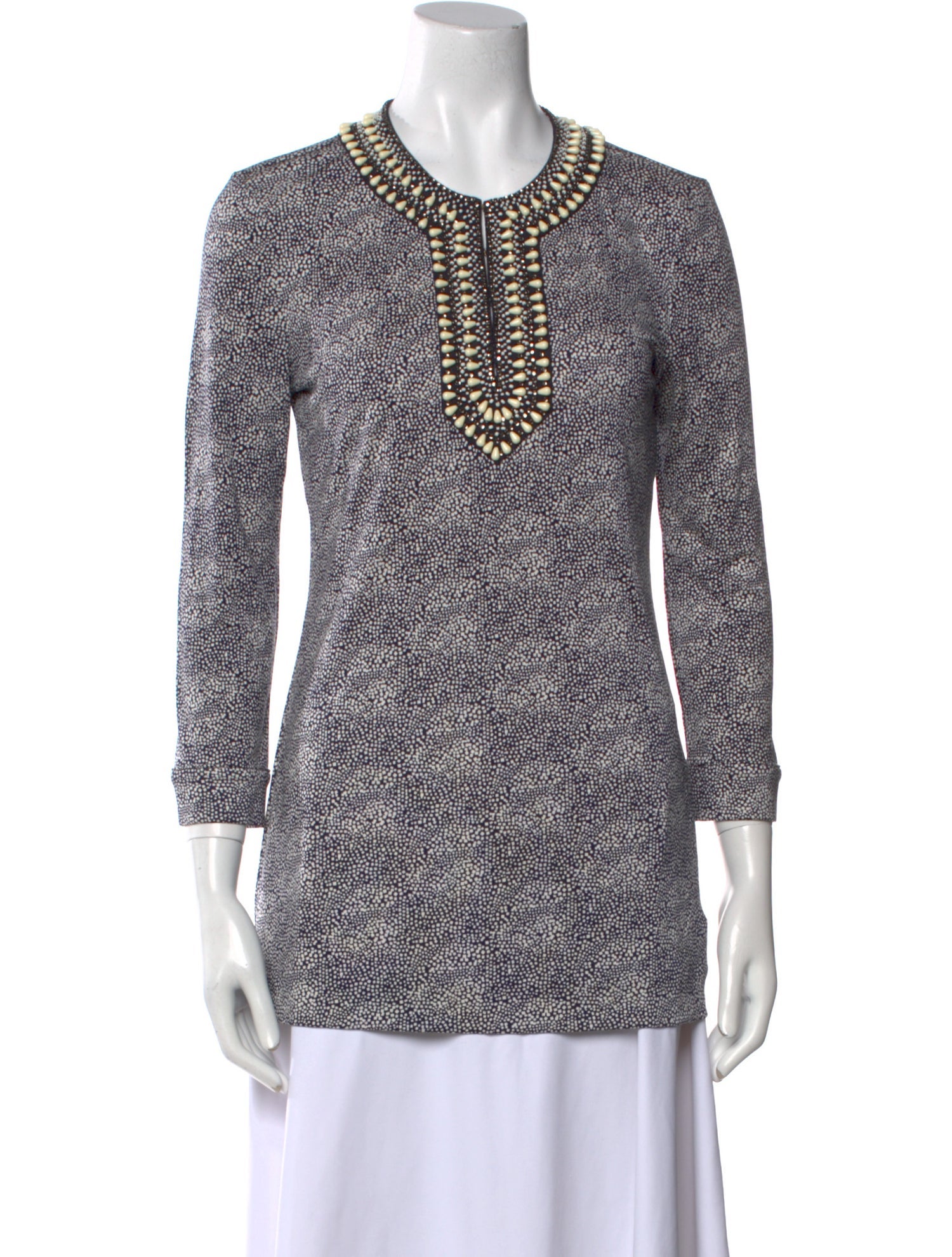 Tory Burch Silk Printed Top
