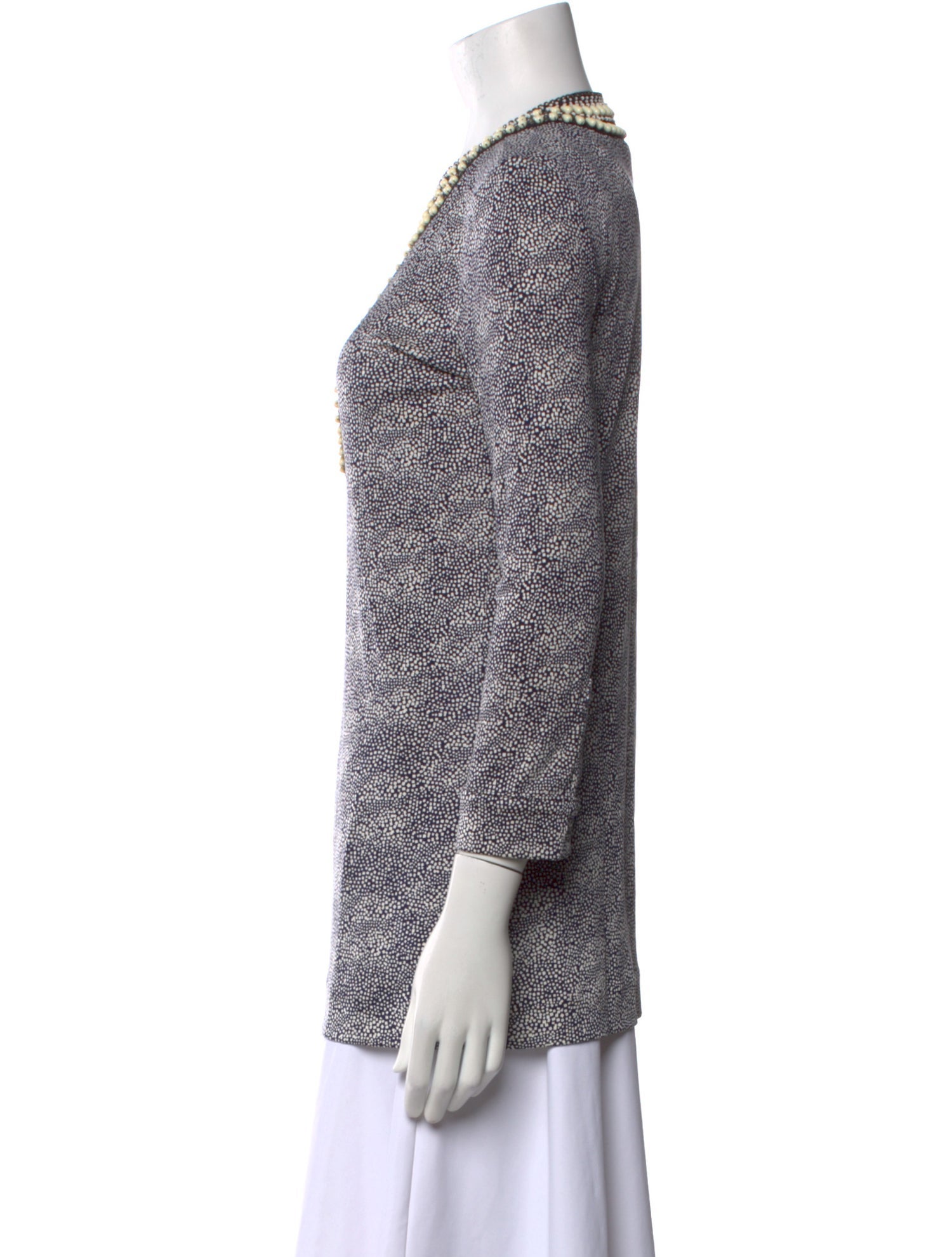 Tory Burch Silk Printed Top