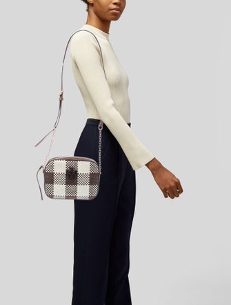 Tory Burch Raffia Crossbody Bag