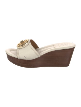 Tory Burch Leather Slides