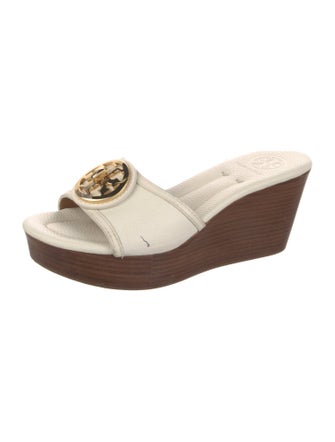 Tory Burch Leather Slides