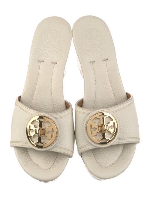 Tory Burch Leather Slides