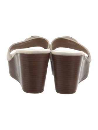 Tory Burch Leather Slides